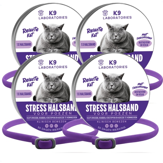 Stresshalsband set van 4