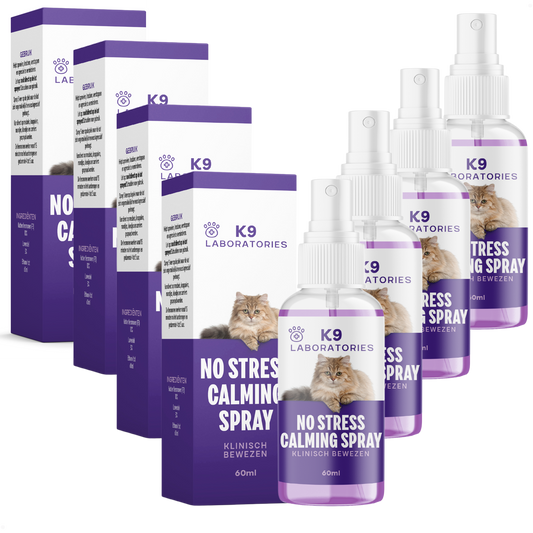 No Stress Calming spray set van 4